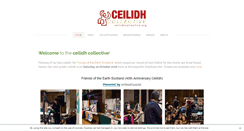 Desktop Screenshot of ceilidhcollective.org